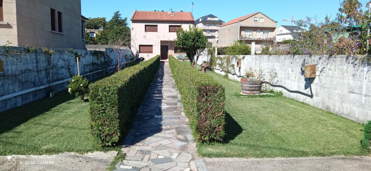 Casa De Playa En Un Pequeno Paraiso A Illa de Arousa Exterior foto