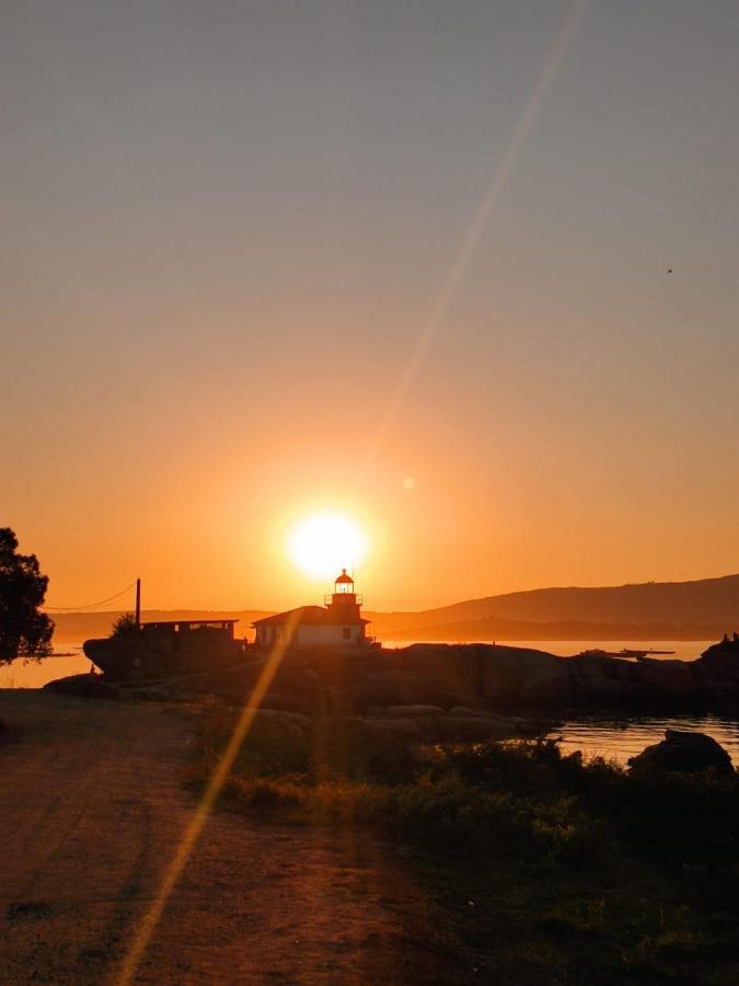 Casa De Playa En Un Pequeno Paraiso A Illa de Arousa Exterior foto