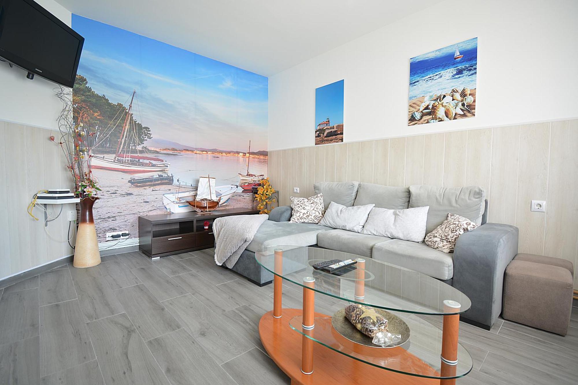 Casa De Playa En Un Pequeno Paraiso A Illa de Arousa Exterior foto