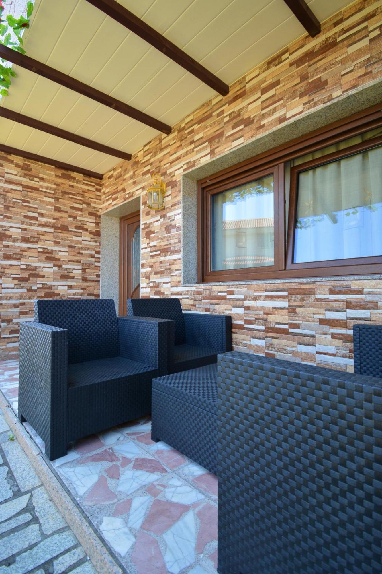 Casa De Playa En Un Pequeno Paraiso A Illa de Arousa Exterior foto
