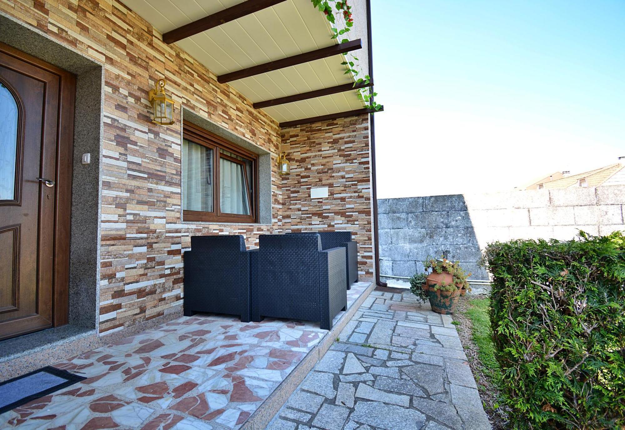 Casa De Playa En Un Pequeno Paraiso A Illa de Arousa Exterior foto
